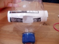 salt container in pop bottle