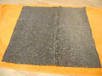 recycled jeans bag square