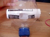 salt container in pop bottle